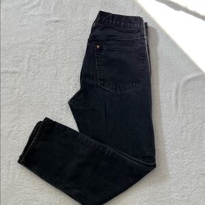 H&M Men’s Relaxed Fit Black Jeans, Size 30 x 30